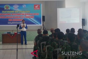 Honda #cari_aman bersama Korem 132/Tadulako