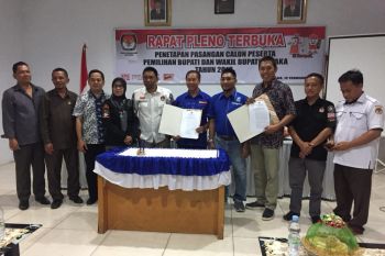 KPU tetap dua pasangan calon bupati Kolaka