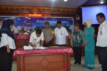Antisipasi penyalahgunaan dana desa, pemkot Pariaman dan polisi sepakati pengawasan bersama