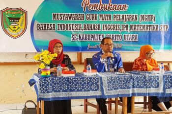 Tingkatkan profesional, Barito Utara gelar musyawarah guru pelajaran SMP