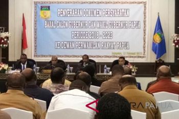 MRP serahkan berkas paslon Pilgub Papua ke DPRP