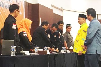 Rusliansyah satu-satunya non partai yang lolos calon Pilkada Palangka Raya