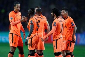 Liverpool hajar Porto dengan lima gol