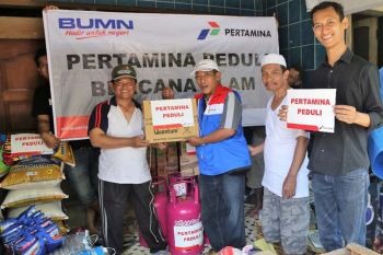 Pertamina bantu korban banjir Mangkang