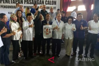Meski calon tunggal, Ben Brahim - Nafiah Ibnor cabut nomor urut