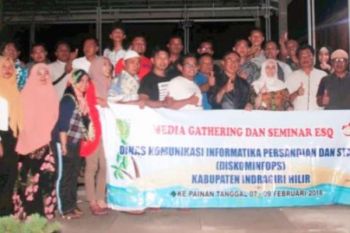 Bupati Inhil Ajak Wartawan Bangun Daerah Lewat Pemberitaan