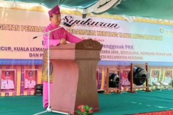 Bupati Komit Program Desa Maju Inhil Jaya Terus Berlanjut