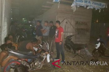Polisi Mimika amankan belasan geng motor di Timika