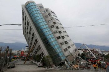 67 orang hilang setelah  gempa Taiwan