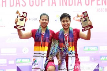 Greysia/Apriyani raih gelar perdana 2018 di India