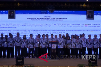 PGRI deklarasi keutuhan kemajuan bangsa