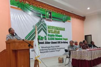 Mulhanan terpilih kembali Ketua KAHMI Sulteng