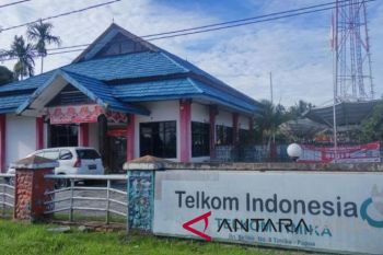 Telkom Timika berikan kompensasi gangguan telekomunikasi