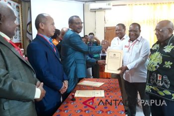 KPU tetapkan dua paslon peserta PIlgub Papua