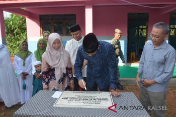 Bupati Resmikan Gedung TK Al-Quran Kandangan Baru