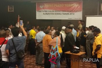Tiga paslon tidak memenuhi syarat Pilkada Mimika