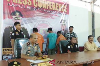 Polisi Dharmasraya bongkar sindikat pencurian di sekolah, dua pelaku masih remaja