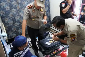Polisi tangkap bandar narkoba di Sampit kantongi 100 gram sabu-sabu