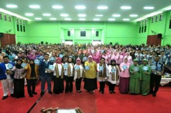 Ibu Negara Berpesan Pelajar Lampung Jauhi Narkoba