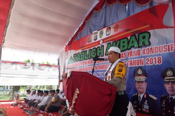Polres gelar tabligh akbar untuk pilkada damai