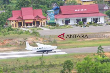 Hari pertama penerbangan, Susi Air Muara Teweh-Palangka Raya ramai penumpang