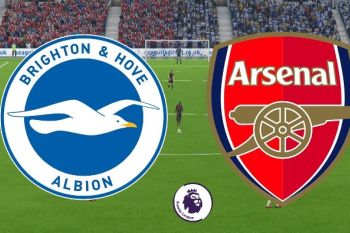 Prediksi skor, jadwal, head to head Brighton vs Arsenal