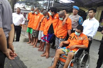 Tujuh pelaku ranmor dibekuk setelah mencuri 50 motor