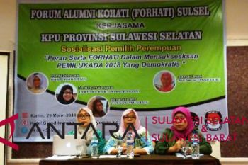 Forhati-KPU Sulsel dorong perempuan memilih cerdas