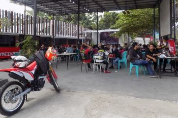 Anper Palu gelar Supermoto Street Gathering Honda CRF 150 L