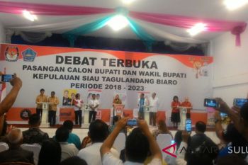 KPU Sitaro Gelar Debat Terbuka Paslon