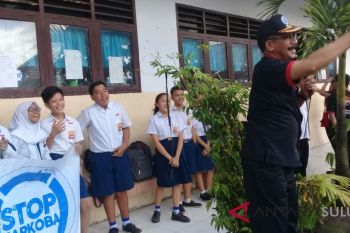 BNN Manado sosialisasi bahaya narkoba kepada pelajar