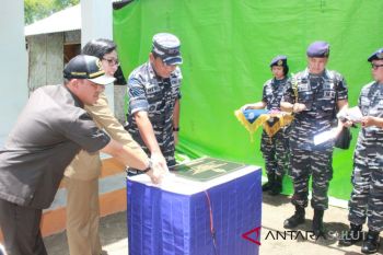 Danlantamal VIII Manado resmikan Posal Labuan Uki