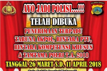 Polri Kembali Buka Penerimaan Anggota Baru