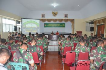 125 personel Korem Santiago lakukan tes urine