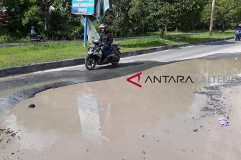 Pemerintah sediakan Rp32 miliar untuk perbaikan jalan Palangka Raya