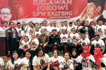 Kombatan Kalteng komitmen menangkan Jokowi, ini pernyataan Teras Narang