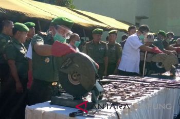 Senpi rakitan banyak dari Mesuji dan Tulangbawang