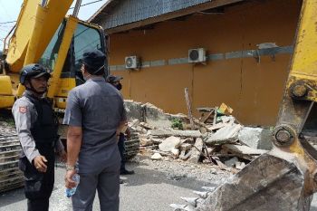 Eksekusi lahan di Luwuk berjalan aman dan lancar