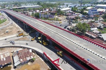 Jalan Layang Simpang Keramasan-Simpang Bandara mulai difungsikan