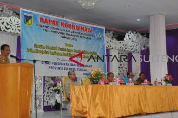 Pemprov Gelar Rakor Pendidikan dan Kebudayaan se-Sulteng