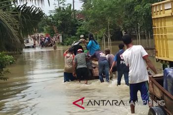 PMI Tulangbawang Barat data korban banjir
