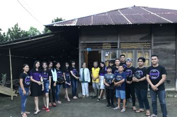 Pemuda Remaja GMIM Kinamang Kiawa Berbagi Kasih
