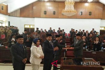 DPRD terima delapan Raperda Pemkab Kapuas