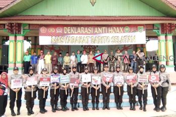 Masyarakat Barsel ingin bebas dari berita hoax
