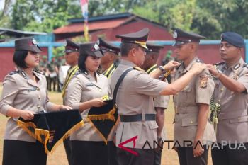 Kapolda Papua lantik 534 Bintara baru