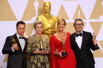 Polisi tangkap pria yang curi Piala Oscar Frances McDormand