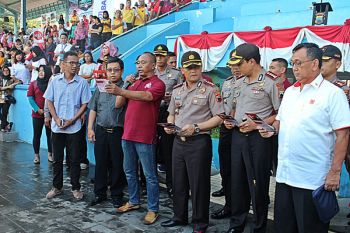 Kejurnas Piala Kapolda diwarnai deklarasi anti hoax