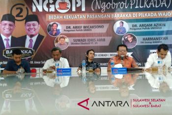 Pilkada Wajo pasangan Barakka klaim ungguli Pammase