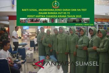Kodim 0403 gelar donor darah
