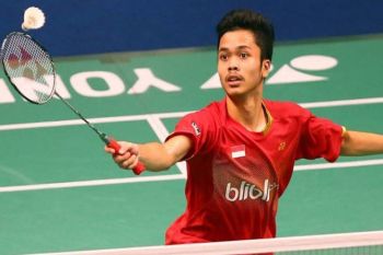 Ginting ke perempat final Jerman Terbuka 2018